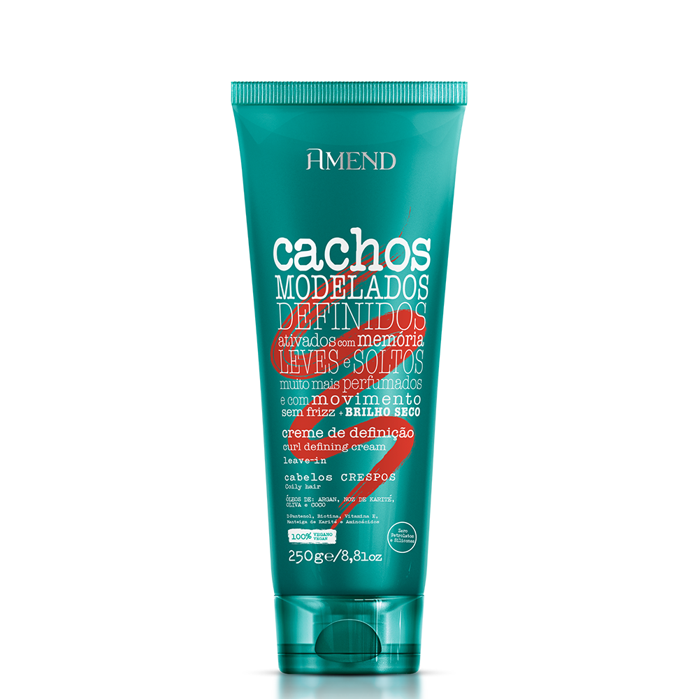 Leave-in para Cabelos Crespos Amend Cachos 250g